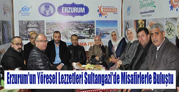 Erzurum'un Yöresel Lezzetleri Sultangazi'de Misafirlerle Buluştu