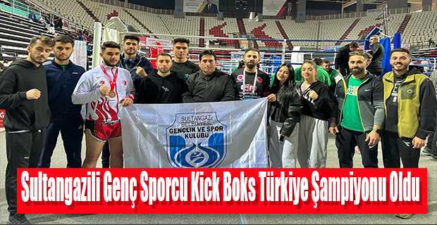 Sultangazili Genç Sporcu Kick Boks Türkiye Şampiyonu Oldu 