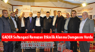 GADER, Sultangazi Ramazan Etkinlik Alanına Damgasını Vurdu