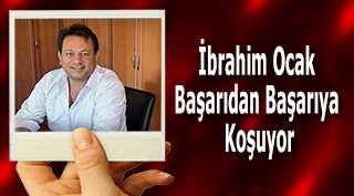 İbrahim Ocak Başarıdan Başarıya Koşuyor