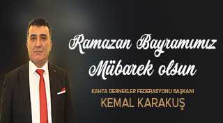 Kemal Karakuş'dan Ramazan Bayramı Mesajı