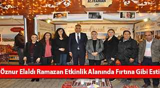 Öznur Elaldı Ramazan Etkinlik Alanında Fırtına Gibi Esti