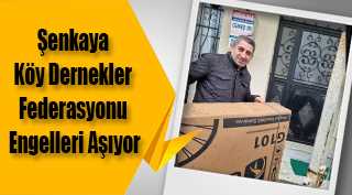 Şenkaya Köy Dernekler Federasyonu Engelleri Aşıyor