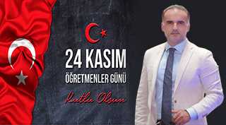 Umut Öztürk'ten Öğretmenler Günü Mesajı