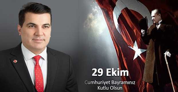 Abdulbaki Durmuş'tan 29 Ekim Cumhuriyet Bayramı Kutlama Mesajı