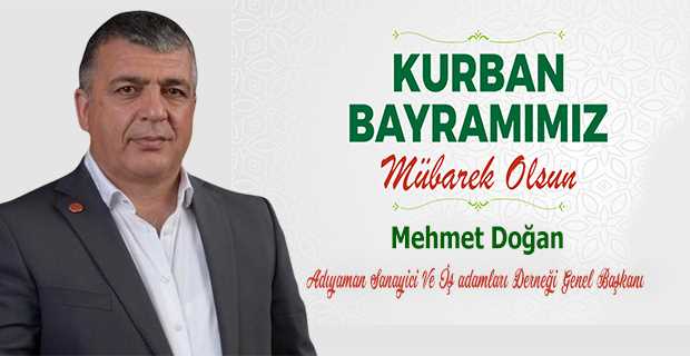 Başkan Doğan'dan Kurban Bayramı Mesajı