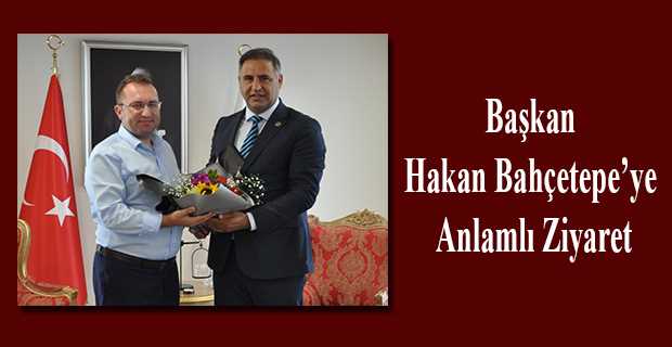 Başkan Hakan Bahçetepe'ye Anlamlı Ziyaret