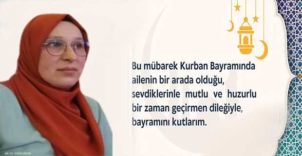 Hatice Bozbulut, Kurban Bayramı'nı kutladı