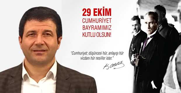 İbrahim Harikases'ten 29 Ekim Cumhuriyet Bayramı Kutlama Mesajı