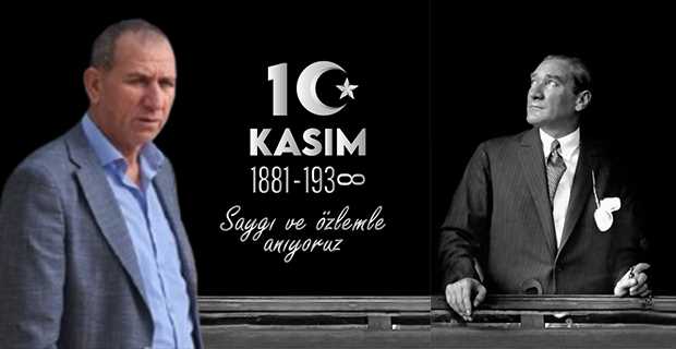 Mehmet Akkaya'dan 10 Kasım Mesajı