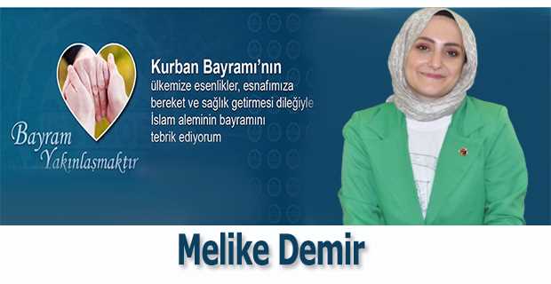 Melike Demir'in Kurban Bayramı Mesajı