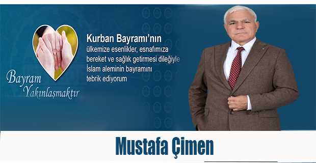 Mustafa Çimen'den Kurban Bayramı Mesajı