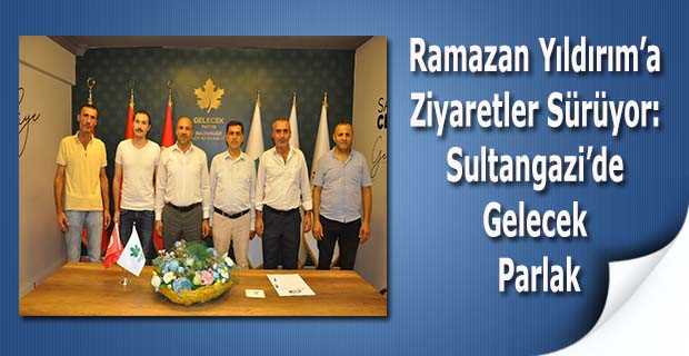 Ramazan Yıldırım'a Ziyaretler Sürüyor: Sultangazi'de Gelecek Parlak