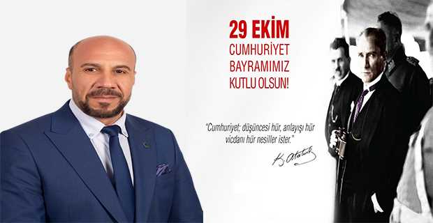 Ramazan Yıldırım'dan 29 Ekim Cumhuriyet Bayramı Kutlama Mesajı