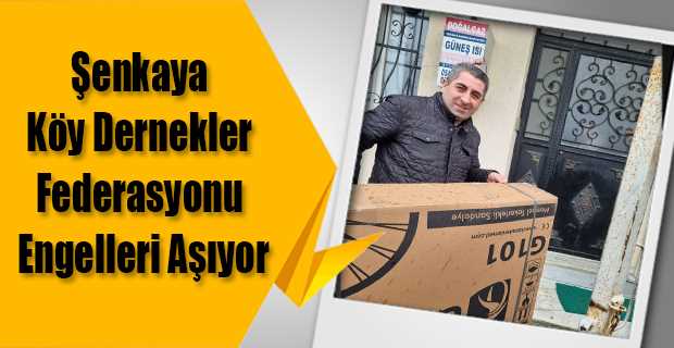 Şenkaya Köy Dernekler Federasyonu Engelleri Aşıyor