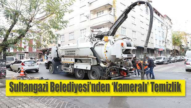 Sultangazi Belediyesi'nden 'Kameralı' Temizlik 