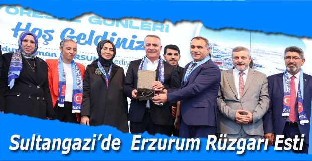 Sultangazi'de  Erzurum Rüzgarı Esti