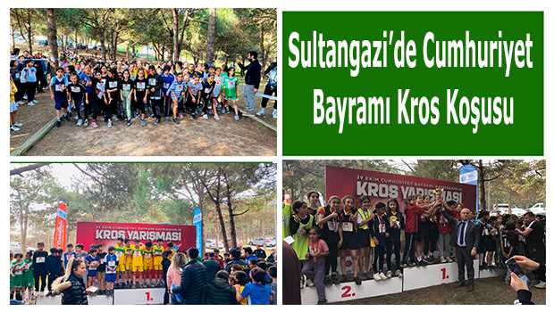 Sultangazi'de Cumhuriyet Bayramı Kros Koşusu