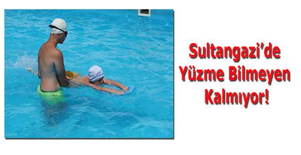 Sultangazi'de Yüzme Bilmeyen Kalmıyor!