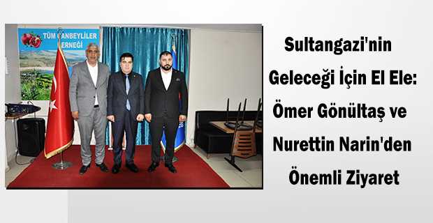 Sultangazi'nin Geleceği İçin El Ele: Ömer Gönültaş ve Nurettin Narin'den Önemli Ziyaret