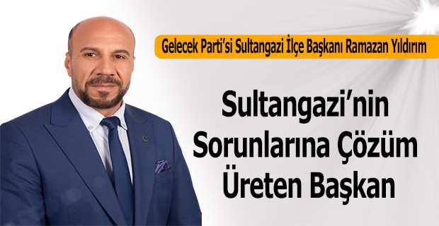 Sultangazi'nin Sorunlarına Çözüm Üreten Başkan: Ramazan Yıldırım