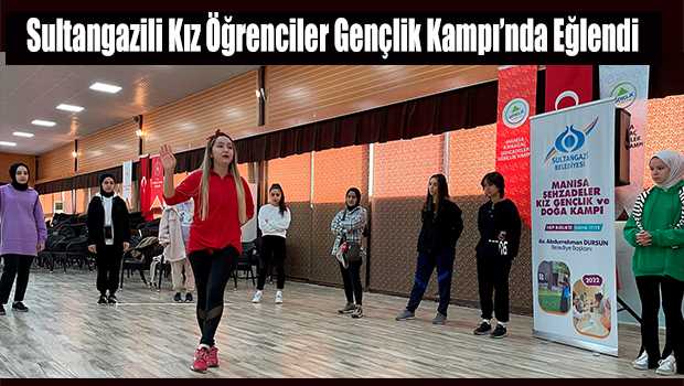 Sultangazili Kız Öğrenciler Gençlik Kampı'nda Eğlendi