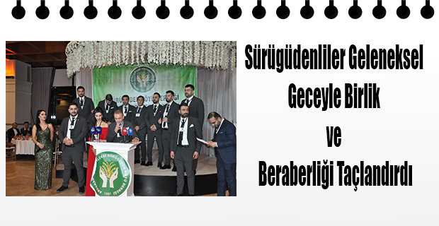 Sürügüdenliler Geleneksel Geceyle Birlik ve Beraberliği Taçlandırdı