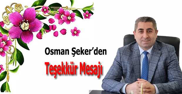 Teşekkür Mesajı