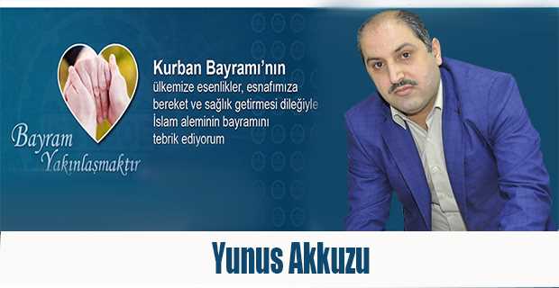 Yunus Akkuzu, Kurban Bayramı'nı kutladı