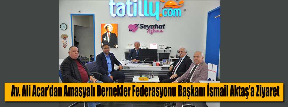 Av. Ali Acar'dan Amasyalı Dernekler Federasyo…